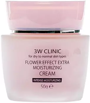 W Clinic Flower Effect Extra Moisturizing Cream