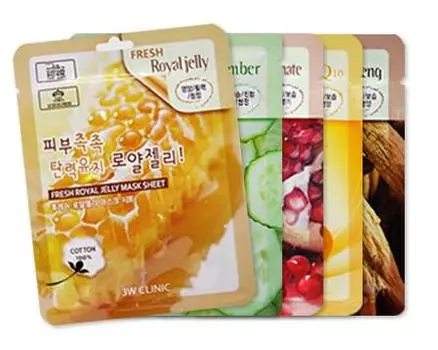 W Clinic Fresh White Mask Sheet