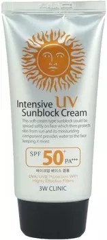 W Clinic Intensive UV Sun Block Cream SPF PA