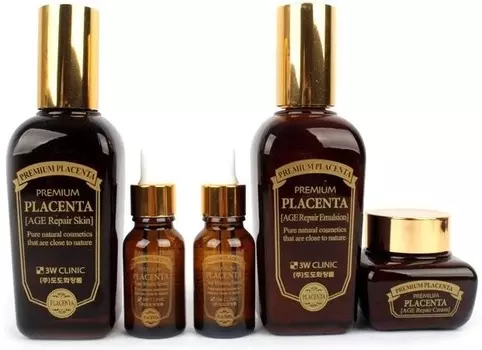 W Clinic Premium Placenta Items Set