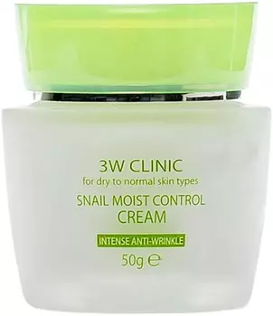 W Clinic Snail Moist Control Cream