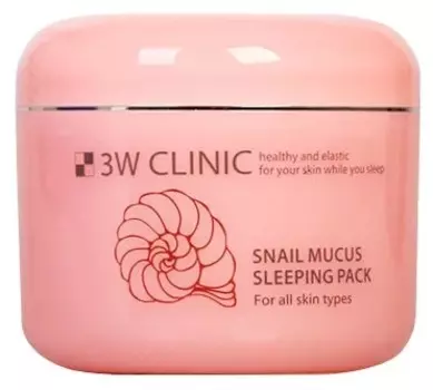 W Clinic Snail Mucus Sleeping Pack