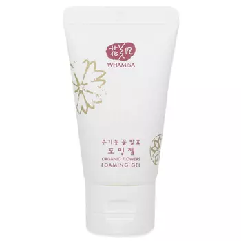 Whamisa Organic Flowers Foaming Gel Mini