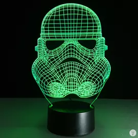 3D Cветильник солдат Империи