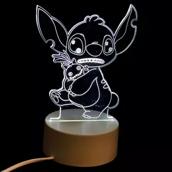 3D Cветильник Стич