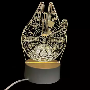 3D Cветильник Тысячелетний Сокол