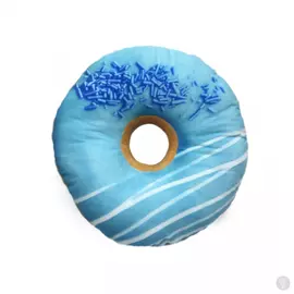 3D подушка Пончик Голубика