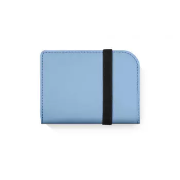 Artskilltouch ультратонкий кожаный кошелек голубой