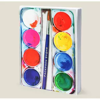 Блокнот Раскрась будни