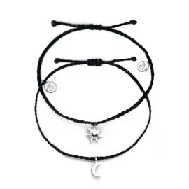 Браслеты парные WafWaf Солнце и луна