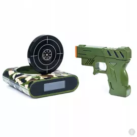 Будильник с пистолетом Камуфляж