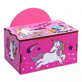 Деревянная копилка Минни Маус