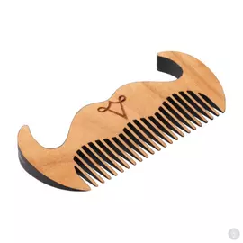 Деревянный гребень ручной работы Trius Усы
