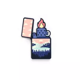 Деревянный пин Waf-Waf Зажигалка