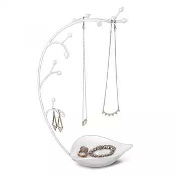 Держатель для украшений Orchid белый