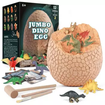 Детский набор палеонтолога Jumbo Dino Egg