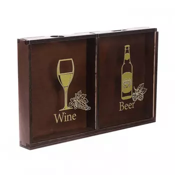Двойная копилка для пробок и крышек Wine Beer