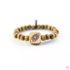 Двусторонний браслет WafWaf To the moon