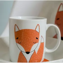 Фарфоровая кружка Лисенок