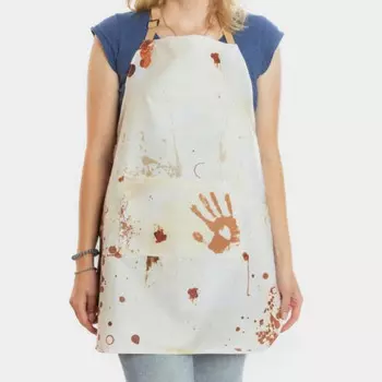 Фартук с карманом Грязные пятна