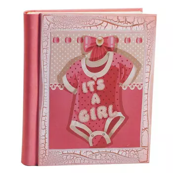 Фотоальбом детский ручной работы It Is A Girl
