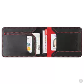 Холдер для автодокументов Artskill Drive Mini Черный с красным