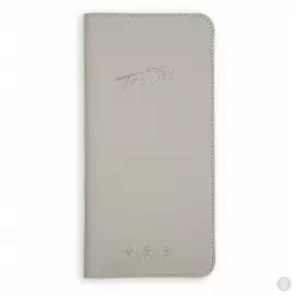 Холдер кожаный для документов Artskill Travel бежевый