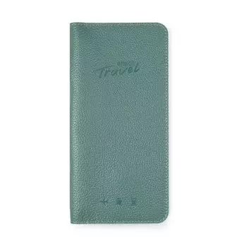 Холдер кожаный для документов Artskill Travel Мятный