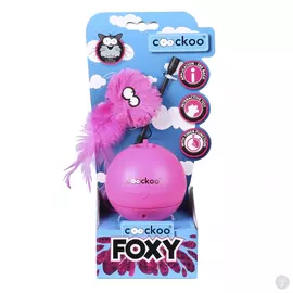 Игрушка для кошек интерактивная Foxy розовая