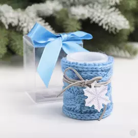 Электронная свеча Снежинка