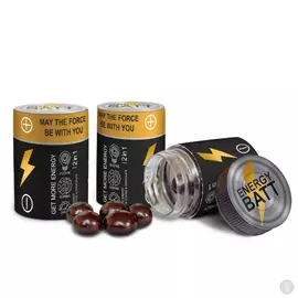 Кофейные зерна в молочном шоколаде Батарейка