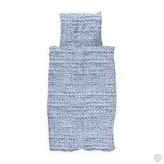 Комплект постельного белья Косичка синяя 150 х 200 см.