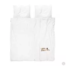 Комплект постельного белья Snurk Поросенок белый 200 х 220 см.