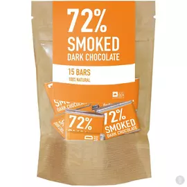 Копченый горький шоколад Smoked