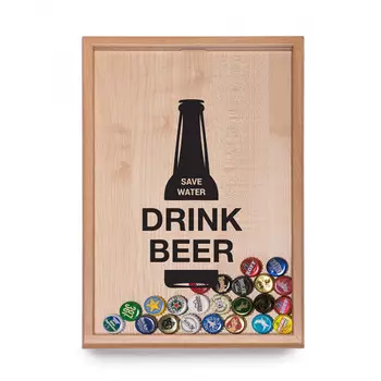 Копилка для крышек Drink Beer Save Water