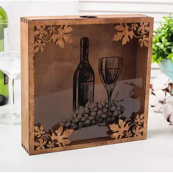 Копилка для пробок Натюрморт квадрат