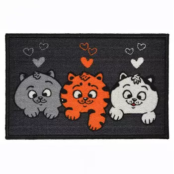 Коврик придверный Котята