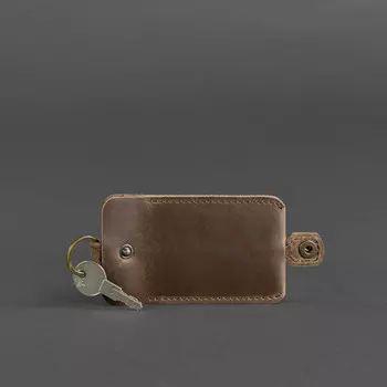 Кожаная ключница Blanknote 1.0 Орех