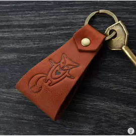 Кожаный брелок Blanknote Лисичка