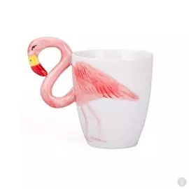 Кружка 3D Фламинго