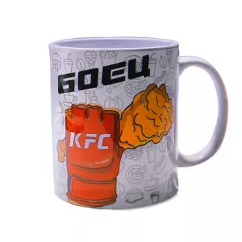 Кружка Боец KFC
