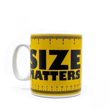 Кружка Гигант Размер имеет значение