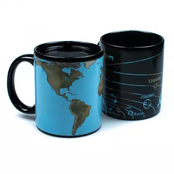 Кружка-хамелеон Солнечная система
