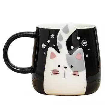 Кружка Котик с хвостиком (разные цвета)