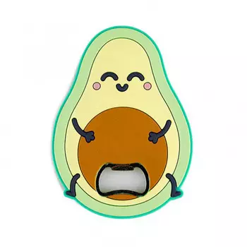 Магнитная открывалка Авокадо