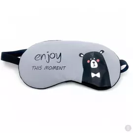 Маска для сна Enjoy this moment Bear