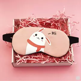 Маска для сна гелевая Hi Hare