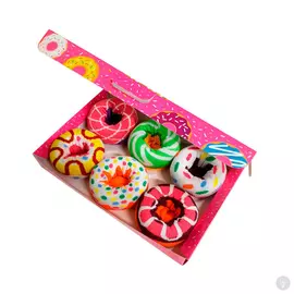 Набор цветных носков Donuts 6 пар