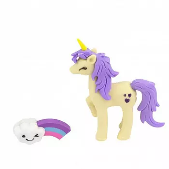 Набор ластиков Pony бежевый