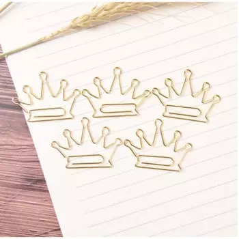 Набор скрепок Корона 4 шт